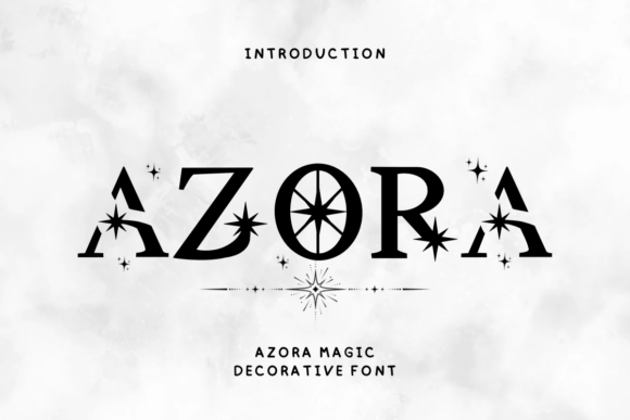 Azora Magic: A Decorative Font for Branding