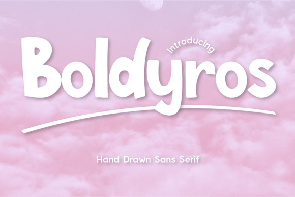 Boldyros: A Playful Sans Serif for Editorial Design