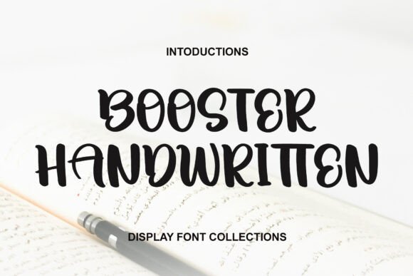 Booster Handwritten Font for Bold Campaigns