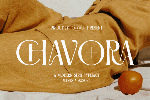 Chavora Font: A Serif Typeface for Strong Branding