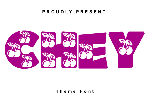 Chey: A Playful Display Font for Small Business Branding