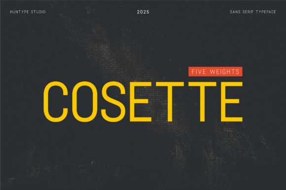 Cosette Typeface Review: A Modern Sans Serif for Branding