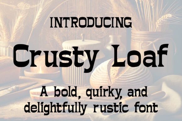 Crusty Loaf Typeface: A Rustic Editorial Review