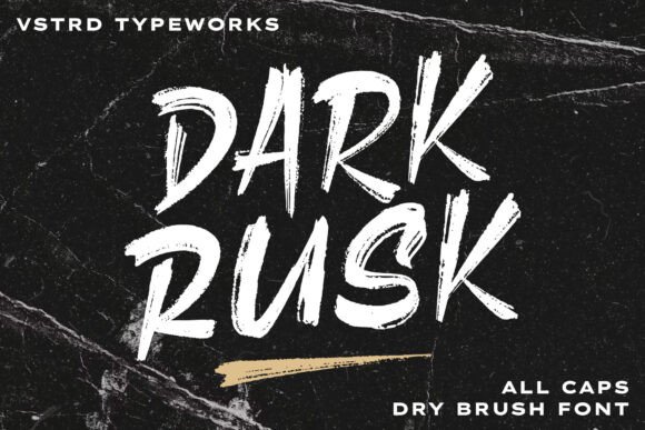 Dark Rusk Typeface for Bold Web Headers