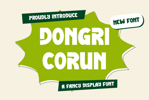 Dongri Corun: A Playful Sans Serif Typeface Review