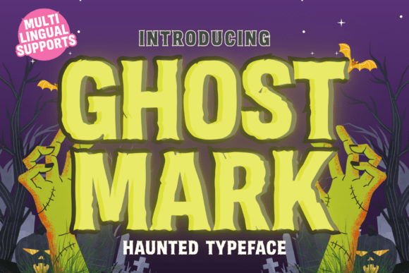 Ghostmark: The Haunted Typeface for Bold Marketing