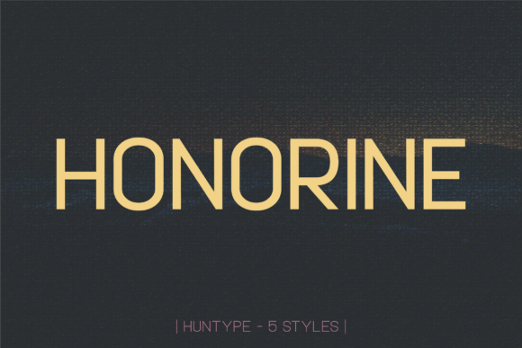 Honorine: The Modern Sans Serif Font for Bold Branding