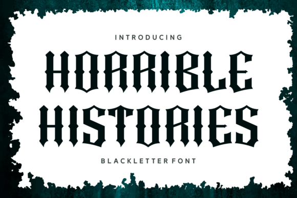 Horrible Histories Font: A Bold Editorial Choice