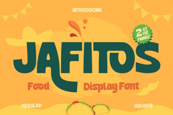 Jafitos: A Playful Sans Serif Font for Web Design