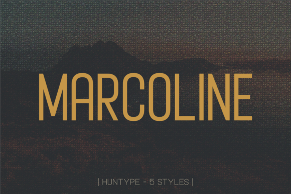 Marcoline: A Modern Sans Serif Font for Business