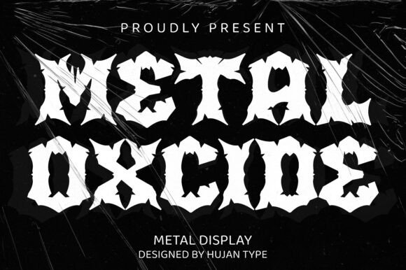 Metaloxcide: A Bold Blackletter Typeface for Impact