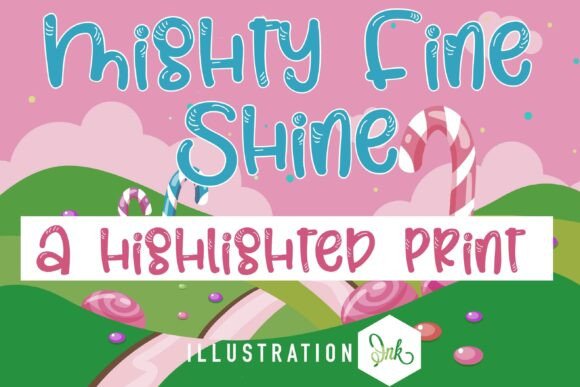 Mighty Fine: A Youthful Script Font for Modern Editorial Design