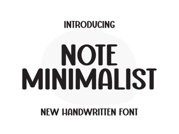 Note Minimalist: A Bold Font for Makers