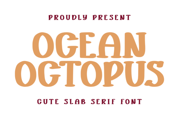 Ocean Octopus: A Bold Slab Serif Font for Marketers