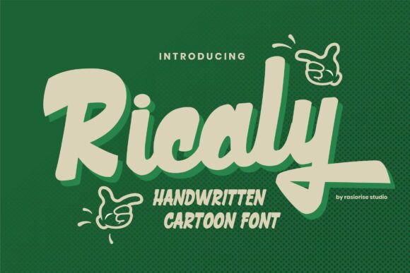 Ricaly: A Bold Handwritten Typeface for Branding