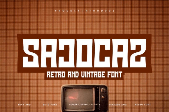 Sajocaz Typeface Review: Bold Serif for Branding