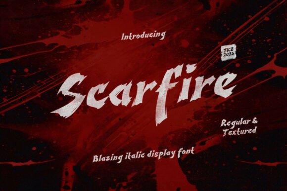 Scarfire Typeface Review for Web Designers
