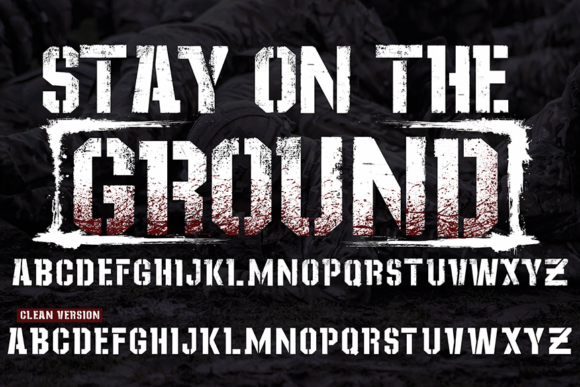 Stay on the Ground: A Bold Slab Serif Font for Web Design