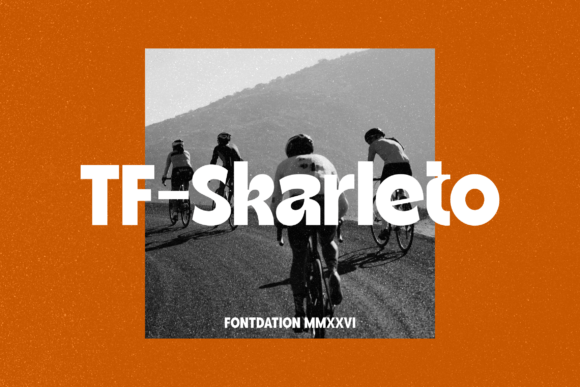 Tf-skarleto: A Bold Display Font for Modern Branding