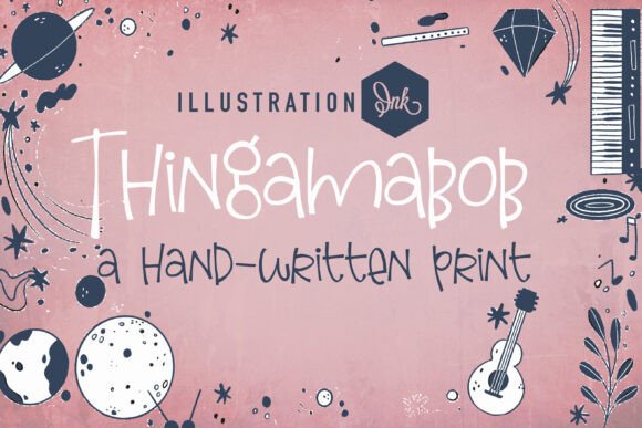 Thingamabob: A Playful Font for Brand Identity