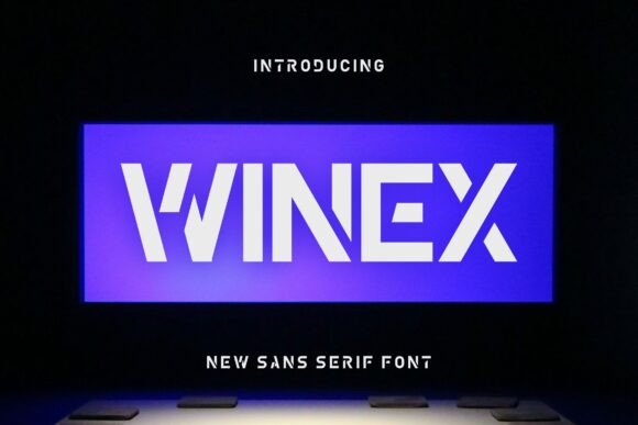 Winex: A Bold Sans Serif Font for Modern Web Design
